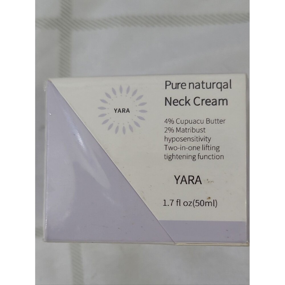 Go New Pure Tighten & Lift Neck Cream Firming Anti-Aging 1.7oz Cupuacu Butter